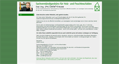 Desktop Screenshot of ingkrause.de