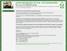 Tablet Screenshot of ingkrause.de